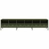 vidaXL TV Cabinet Olive Green 202x39x43.5 cm Cold-rolled Steel
