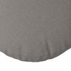 vidaXL Seat Cushions 2 pcs Taupe &Oslash;40 x 13 cm Fabric