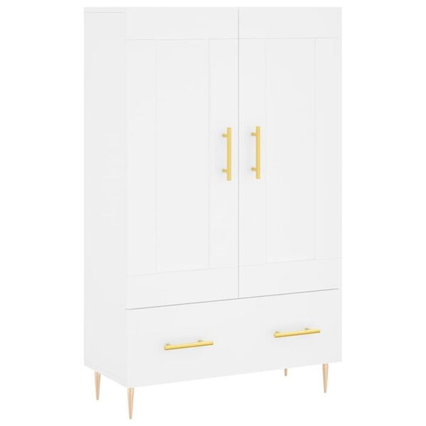 vidaXL Highboard White 69.5x31x115 cm Engineered Wood