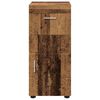 vidaXL Bathroom Cabinet Set TULUM Old Wood 37 x 31.5 x 82 cm