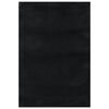 vidaXL Washable Rug Soft Shaggy 160x230 cm Anti Slip Black