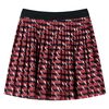 Kids' Pleated Skirt with Glitter Navy 104