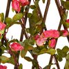 vidaXL&nbsp;Artificial Ivy Trellis Expandable 5 pcs Dark Pink 180x60 cm