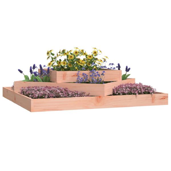 vidaXL Planter 112x112x27 cm Solid Wood Douglas