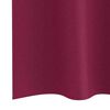 vidaXL Blackout Curtains with Rings 2 pcs Wine Red 260 x 140 cm