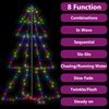 vidaXL Christmas Cone Tree 200 LEDs Indoor and Outdoor 98x150 cm