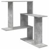 vidaXL Wall Shelf Concrete Grey 67 x 67 x 87 cm Engineered Wood