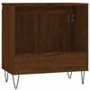 vidaXL Bathroom Cabinet Brown Oak 58x33x60 cm Engineered Wood