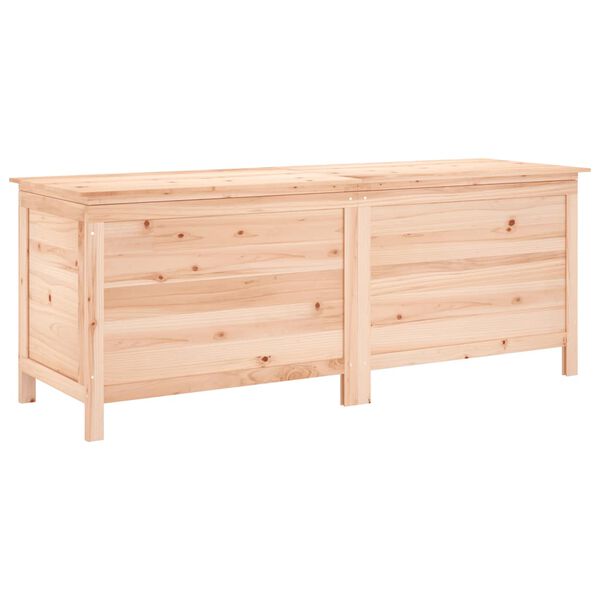 vidaXL Garden Storage Box 150x50x56.5 cm Solid Wood Fir