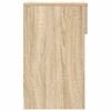 vidaXL Bedside Cabinet with Drawer Sonoma Oak 20x36x60 cm