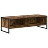 vidaXL TV Cabinet 100 x 36 x 30.5 cm Smoked Oak Engineered Wood