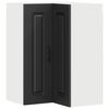 vidaXL Dishwasher Panel Kalmar Black 57 x 57 x 80 cm Engineered Wood
