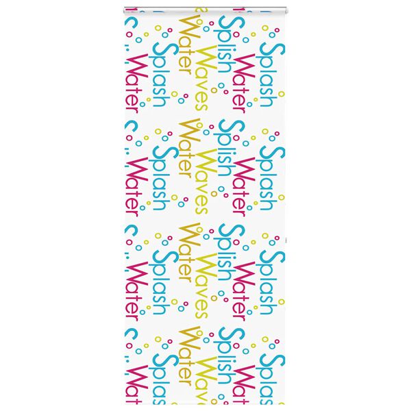 vidaXL Shower Roller Blind with Cassette 110x240 cm Fabric Width 106 cm