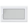 vidaXL Basement Window "RISOR" 100x70 cm Tilt&Turn DIN Right White