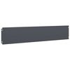 vidaXL Lawn Edgings 10 pcs Anthracite 20x103 cm Cold-rolled Steel