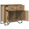 vidaXL Sideboard with Drawer Artisan Oak 79.5 x 35.5 x 74.5 cm