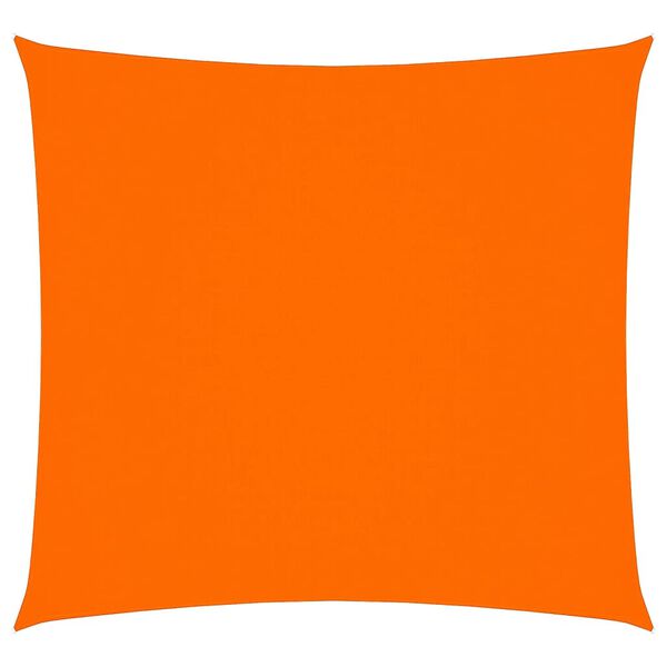 vidaXL Sunshade Sail Oxford Fabric Square 3.6x3.6 m Orange
