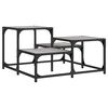 vidaXL Coffee Table Grey Sonoma 68x68x40 cm Engineered Wood
