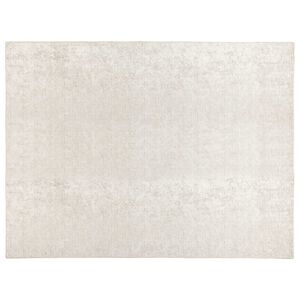vidaXL Rug Cream 300 x 400 cm 100% Polyester 3 mm Washable