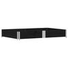 vidaXL Pallet Collar Black 150x100 cm Solid Wood Pine