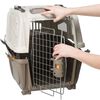 TRIXIE Pet Transport Box Skudo S-M Taupe
