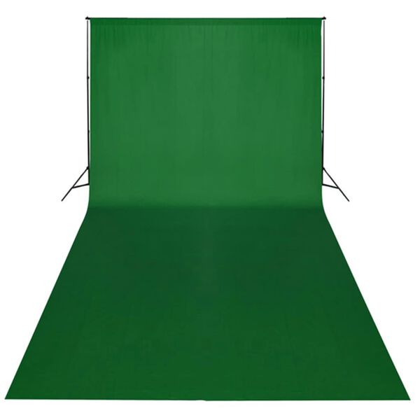 vidaXL Photo Studio Kit with Lights. Backdrop and Reflector