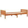 vidaXL Children's Bed without Mattress Wax Brown 90x200 cm Solid Wood Pine