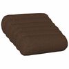 vidaXL Throw Pillow 6 pcs HEERLEN Brown Dia. 15 x 40 cm Fabric
