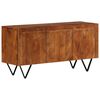 vidaXL Sideboard 110x35x56 cm Solid Wood Mango