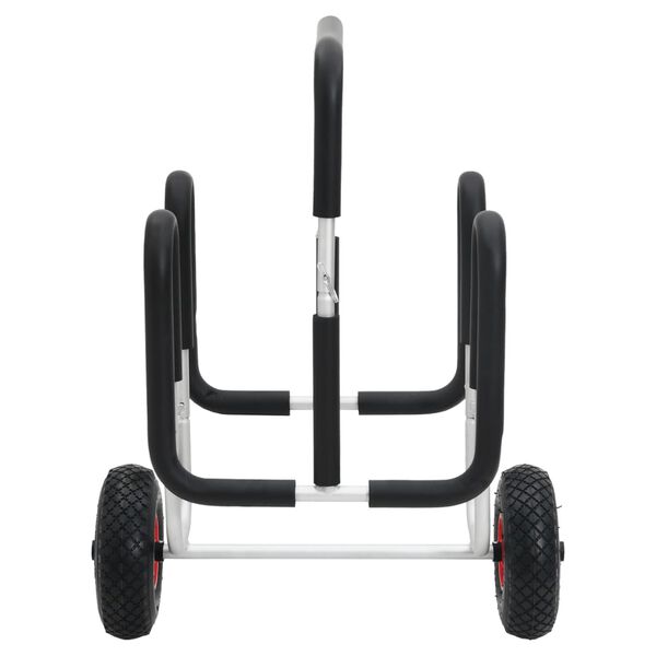 vidaXL SUP Trolley for 2 Surfboards 90 kg Aluminium