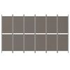 vidaXL 6-Panel Room Divider Anthracite 300x220 cm Fabric