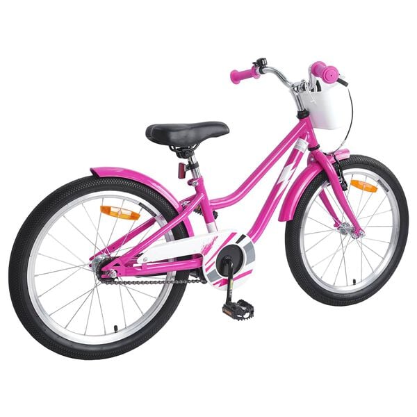 vidaXL Kids Bike 20'' for 6-11 Years Old Dark Pink
