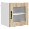 vidaXL Kitchen Cabinet with Shelf 2 pcs Sonoma Oak 40 x 31 x 40 cm