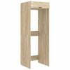 vidaXL Wash Machine Cabinet Sonoma 67.5 x 68 x 200 cm Engineered wood
