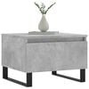 vidaXL Coffee Tables 2 pcs Concrete Grey 50x46x35 cm Engineered Wood