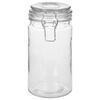 vidaXL Storage Jars with Clip Closure 6 pcs 1000 ml