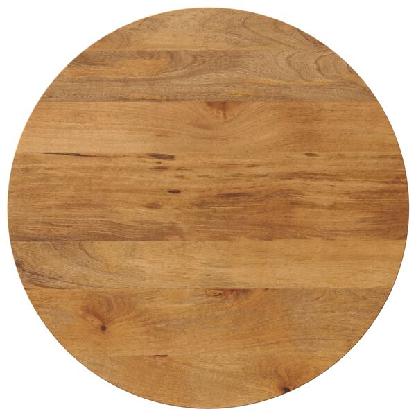 vidaXL Table Top &Oslash; 80x3.8 cm Round Solid Wood Mango