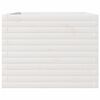 vidaXL Garden Planter White 110x60x46 cm Solid Wood Pine