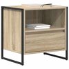 vidaXL Bedside Table Sonoma 50 x 39.5 x 50 cm Engineered Wood