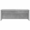 vidaXL Wall-Mounted Desk Concrete Grey 80 x 45 x 30 cm Engineered Wood