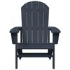 vidaXL Adirondack Chair Navy Blue 82 x 74 x 92 cm HDPE