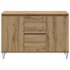 vidaXL Sideboard Artisan Oak 101.5x35x70 cm Engineered Wood