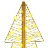 vidaXL Christmas Tree with 100 LEDs Warm White 120 cm PET