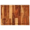 vidaXL Chopping Board 30x21x4 cm Solid Wood Acacia