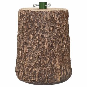 vidaXL Christmas Tree Stand Trunk Shape &Oslash; 31.5 x 40 cm Magnesium Oxide