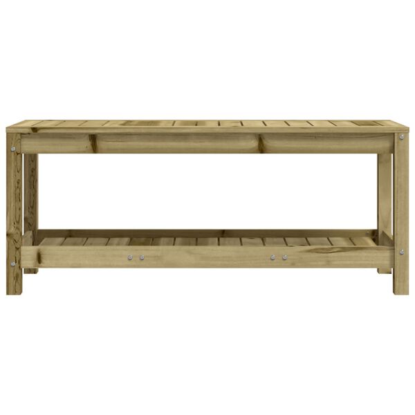 vidaXL Garden Bench 108x35x45 cm Impregnated Wood Pine