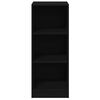 vidaXL Wardrobe Black 48x41x102 cm Engineered Wood