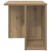vidaXL End Table Artisan Oak 37 x 32 x 40 cm Engineered Wood