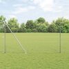 vidaXL Fence Post Silver 50 x 1.6 m (50 mm mesh) Steel