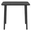 vidaXL Garden Table Dark Grey 80x80x72 cm Steel